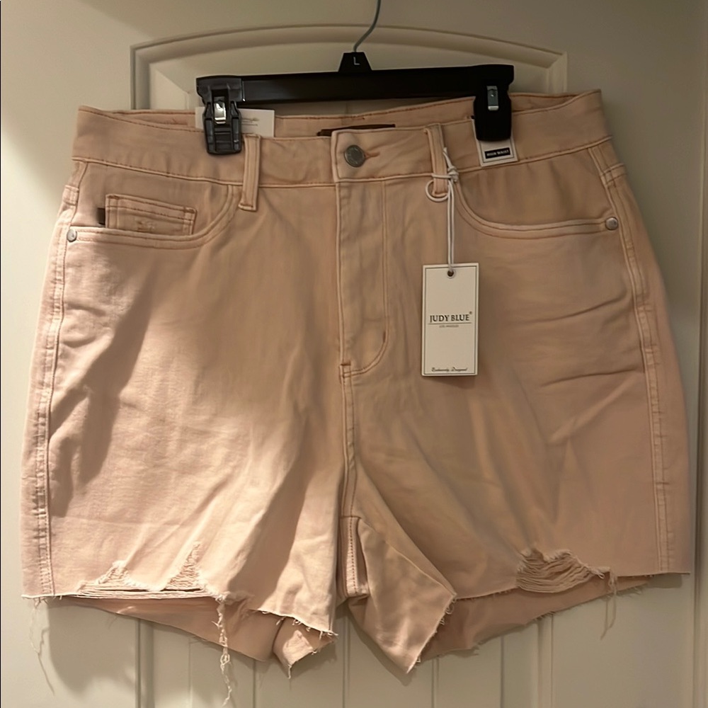 Judy‎ Blue Light Pink Shorts Size 1XL